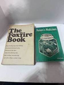 lot 89 image: 1968 Natures Medicine Book and 1972 The Foxfire Book