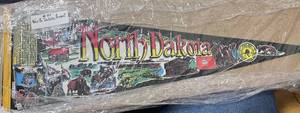 lot 109 image: Vintage North Dakota Pennant