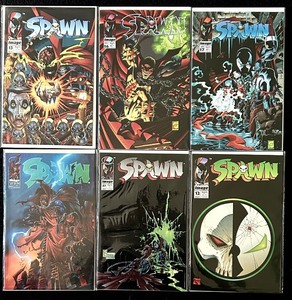 lot 161C image: AT - Set of 6 Spawn Comic Books Issues 12, 13, 16, 17, 18, 23 Image Comics