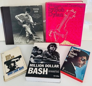 lot 169C image: BD - Collection of 5 Bob Dylan Books Including Photographs and Writings