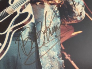 BD - Framed B.B. King Autographed Concert Photo