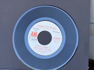 lot 66J image: BD - Sonny Terry & Brownie McGhee People Get Ready 45 RPM Promo Mono and Stereo