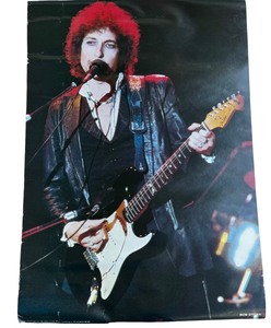lot 70J image: BD - Bob Dylan Performance Poster by Guido Harari