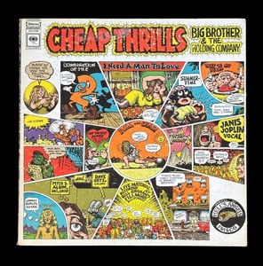 lot 63R image: AT - Cheap Thrills Record Album by Big Brother & The Holding Company