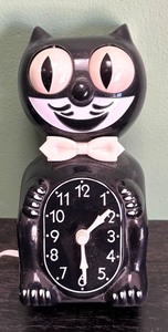 lot 86R image: AT - Vintage Kit Cat Klock by California Clock Co