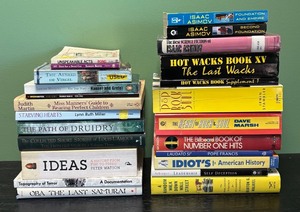 lot 223R image: AT - Collection of Assorted Books Including Science Fiction, Music, History and More