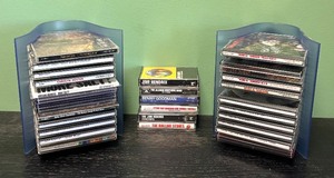 lot 227R image: AT - Music Collection of Classic Rock, Folk, and Jazz CDs and Cassette Tapes