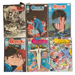 lot 290H image: BD  - Set of 6 Vintage DC Comics The Question Issues