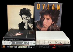 lot 310H image: BD - Collection of 7 Bob Dylan Books Biographies and Companion Volumes