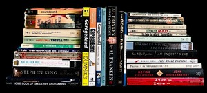 lot 335H image: BD - Collection of 29 Assorted Books Including Fiction, Non-Fiction and Music Guides