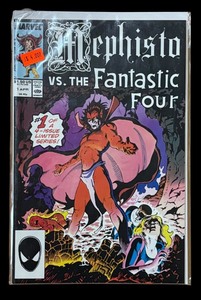 lot 63P image: CB - Set of 4 Marvel Mephisto Limited Series Comic Books