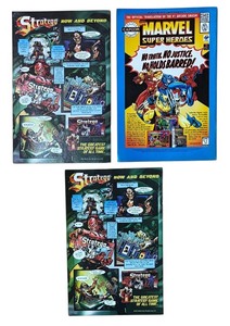 lot 111P image: CB - Marvel Heroes Reborn The Return Comic Books Issues #1, #3, #4