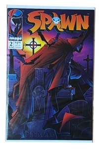lot 135P image: CB - Spawn Comic Book Issues 1, 2, 3, and 5 Collecton