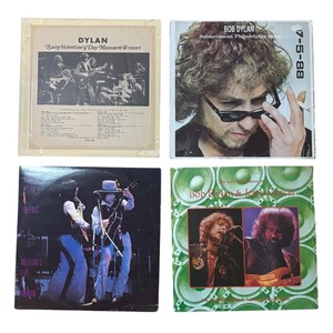 lot 139P image: RB - Set of 4 Bob Dylan Vinyl Records
