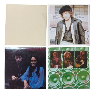 lot 139P image: RB - Set of 4 Bob Dylan Vinyl Records
