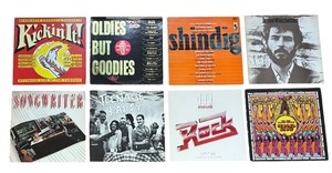 lot 141P image: RB - Collection of 8 Vintage Record Albums Assorted Genres