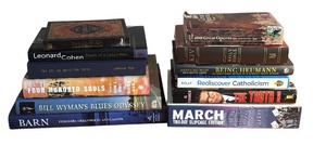 lot 147P image: T - Collection of Assorted Hardcover and Paperback Books