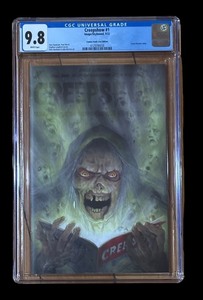 lot 159P image: CB - CGC 9.8 Graded Creepshow #1 Comics Vault Live Edition