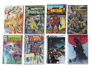 lot 163P image: CB - Collection of 8 Assorted Comic Books Including Astro City, Eternal Warrior, Hard Corps and More