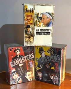 lot 173P image: T - Sam Peckinpah Westerns Collection and Gangsters Vol 2 & 3 Sealed DVD Boxed Sets