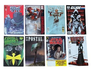 lot 85P image: CB - Collection of 8 Comic Books Including Atomic Robo, Hell Cop, GI Joe and More