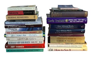 lot 184P image: T - Collection of Books on Self-Help, Health and More