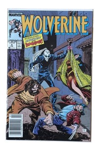 lot 192P image: Set of 4 Marvel Wolverine Comic Books Issues 1-4