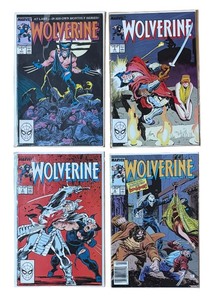 lot 192P image: Set of 4 Marvel Wolverine Comic Books Issues 1-4