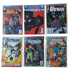 lot 227P image: CB - Collection of 6 Batman Comic Books Assorted Issues