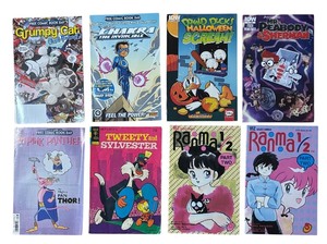 lot 248 image: CB - Collection of 8 Comic Books Including Ranma 12, Pink Panther, Donald Duck and More