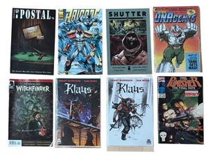 lot 161P image: CB - Collection of 8 Comic Books including Klaus, Shutter, The Punisher and More