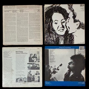 lot 169R image: RB - Set of 4 Bob Dylan Vinyl Record Albums