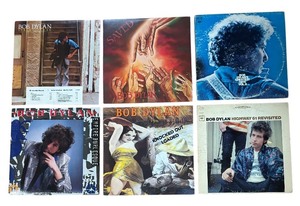 lot 178P image: RB - Collection of 6 Bob Dylan Vinyl Records