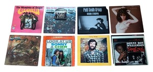 lot 180P image: RB - Lot of Vinyl Record Albums Including Patti Smith Group, Sha Na Na, Sonny & Cher and More