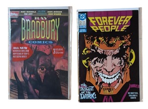 lot 200P image: CB - Collection of 8 Assorted Comic Books Including Teen Titans, Dark Knight and More