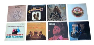 lot 250P image: RB - Collection of 8 Vintage Vinyl Records Various Artists including Juice Newton, John Prine, Shawn Phillips and More
