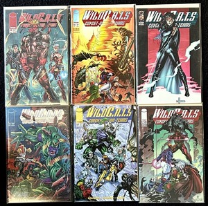 lot 253C image: AT - Set of 6 Wildcats Covert Action Teams Comic Books Image Comics