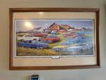 Large Dale Klee Framed Print "Impala Heaven"