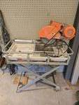 Chicago Electric Wet Tile Saw with Stand