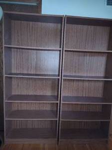 lot 57 image: Two Bookshelves
