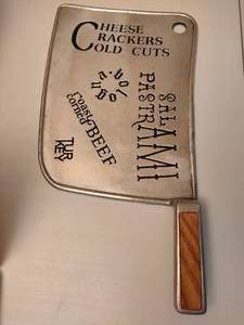 lot 28 image: 1977 Pewter Charcuterie Board