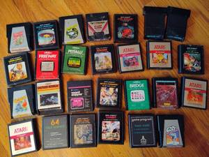 lot 85 image: Used Atari Games