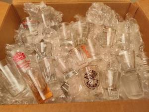 lot 87 image: Box of Shot Glasses