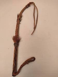 lot 23 image: Native American Horsehair Quirt