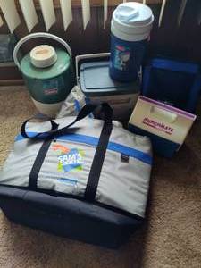 lot 93 image: Assorted Coolers & Insulated Bags
