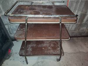 lot 97 image: Vintage Bar Cart