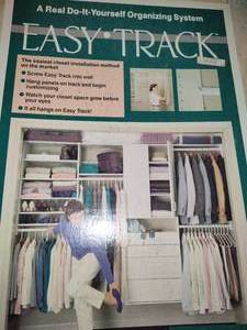 lot 100 image: Easy Track Closet Organizer