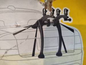 lot 127 image: Bones 2 TrunkHatch Bike Rack New in Box