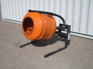 lot 29 image: LandHonor Skid Steer Concrete Drum Mixer