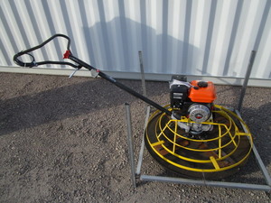 lot 83 image: LandHero Walk Behind Concrete Trowel